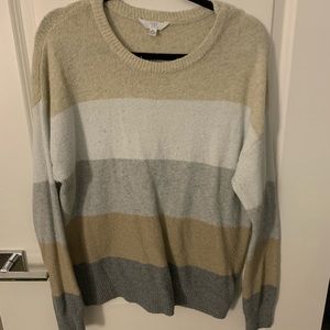 Striped Sweater - Time & Tru